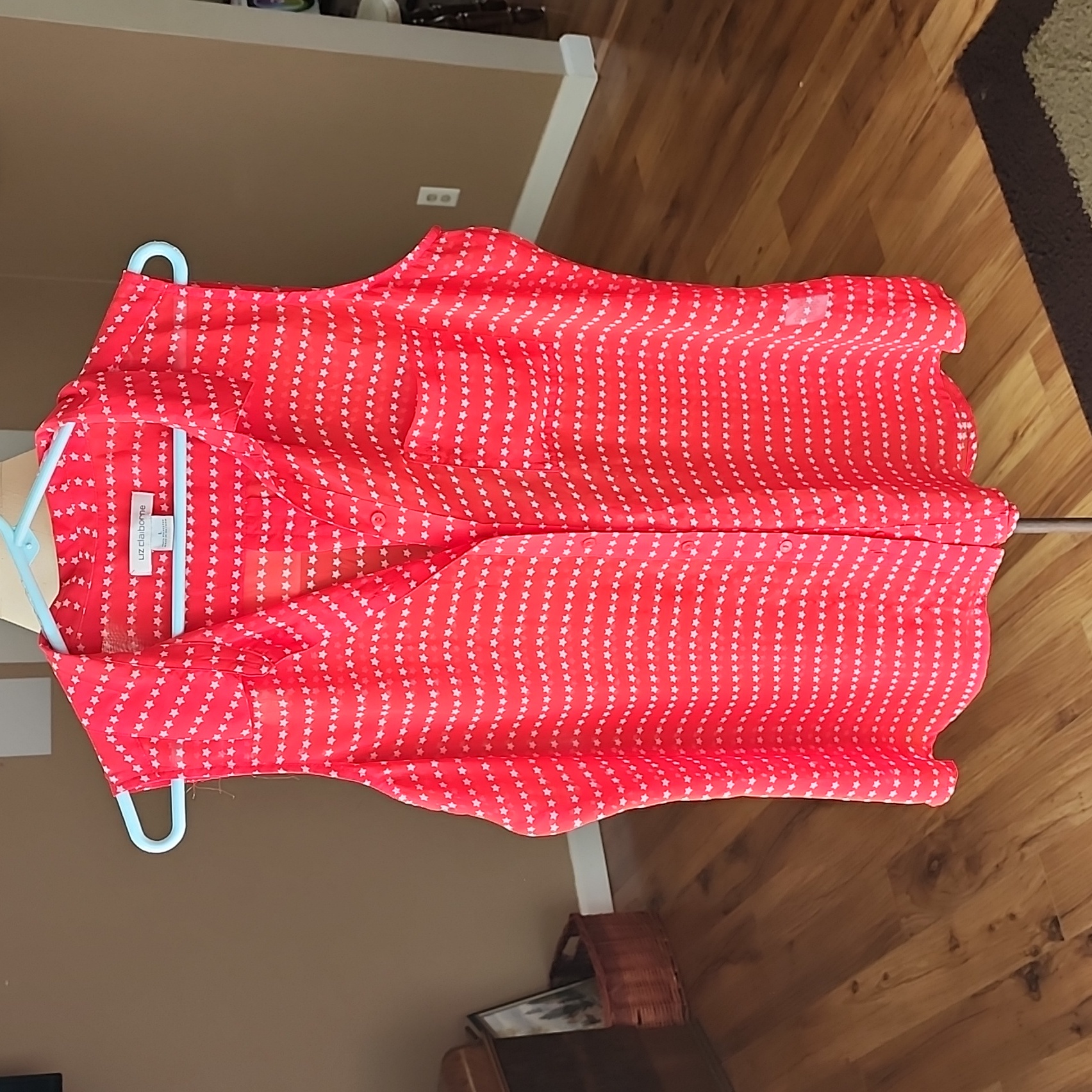 Collared Button-Down Star Tank